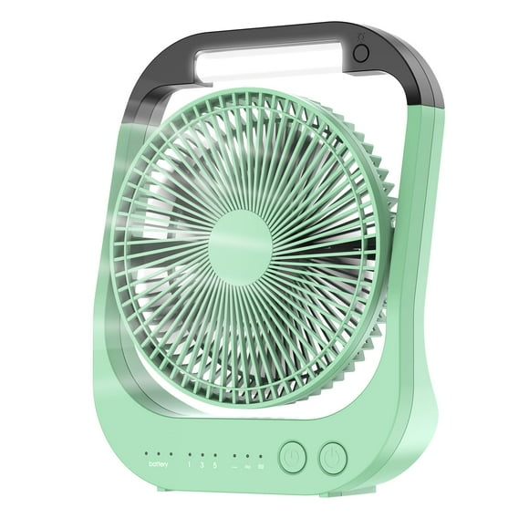 Ventilador de escritorio Atengeus USB de 8 pulgadas con batería recargable de 10000 mAh