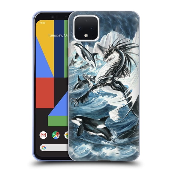 Head Case Designs Officially Licensed Ruth Thompson Dragons Oceanus Soft Gel Case Compatible with Google Pixel 4