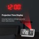 thumbnail image 4 of Proyeción de la alarma de la alarma de la alarma Portátil Electónica Fecha de Pantalla de Pantalla Grande Proyección de Reloj Digital LED en la Pared del Techo de 180, 4 of 7