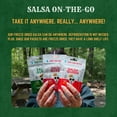 thumbnail image 6 of Salsa Queen Gourmet Freeze-Dried Roasted Tomatillo Salsa | Fresh Ingredients | 3+ year life | No Refrigeration Needed | Vegan, Keto, and Gluten Free | Camping, Travel, Outdoors, Space Travel, 6 of 6