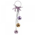 thumbnail image 1 of ShengShi Christmas Bell Ornaments Pendants Hanging Gifts Xmas Tree Decoration Home Decor Colour Iron Bells Door Hanging Ringing Bell Pink, 1 of 8