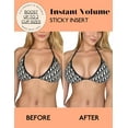 thumbnail image 3 of Double-Sided Sticky Bra Pads Inserts Ultra Instant Volume Push up Stick on Bra for Women Swimsuit Bikini Dresses, 3 of 5