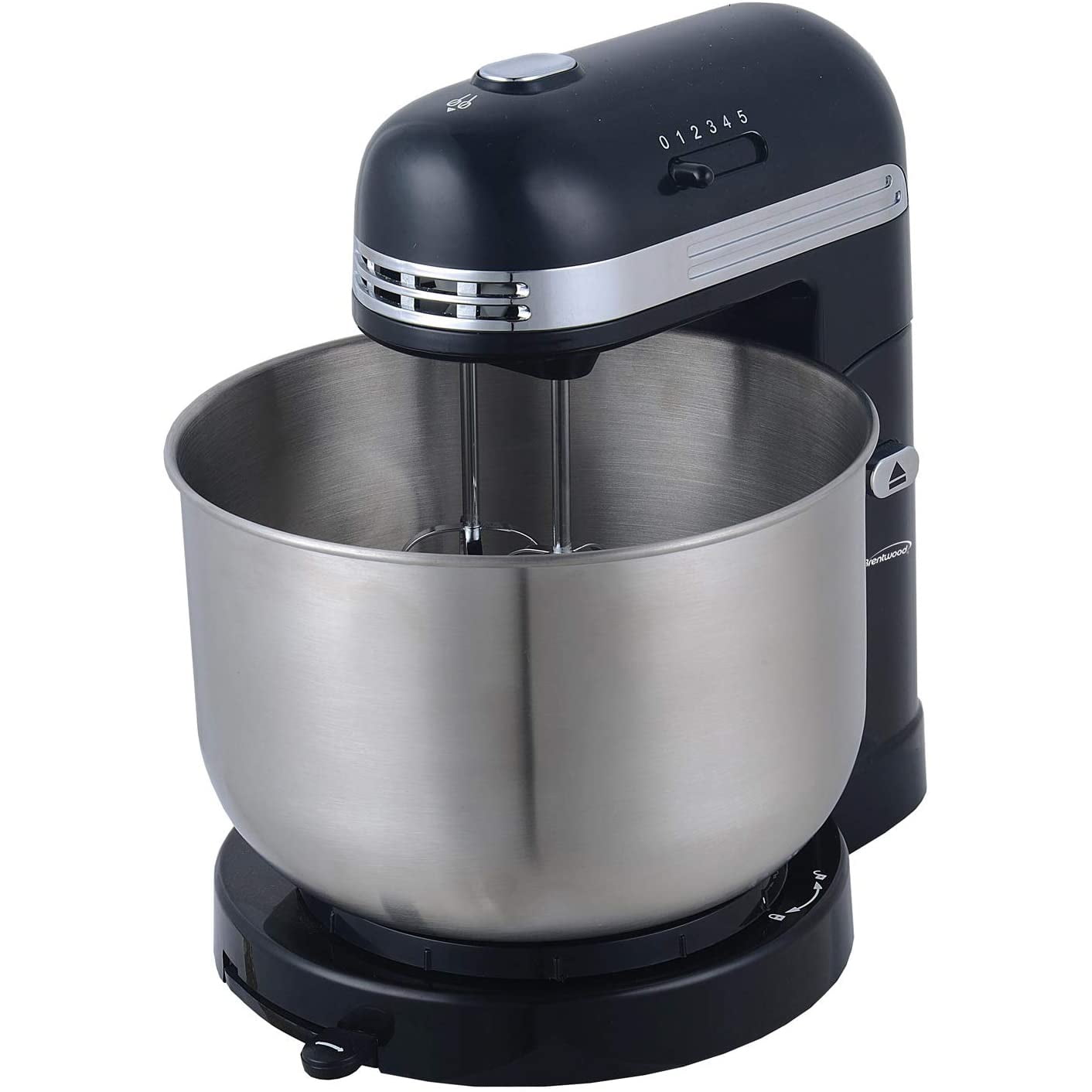Brentwood 5-Speed Stand Mixer with 3.5 Quart Stainless Steel Mixing Bowl