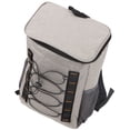 thumbnail image 4 of Mochila aislante con protección térmica extendida y portavasos lateral para viajes, picnics y campamentos, bolsa de almuerzo para exteriores de gran capacidad, 4 of 8