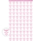 thumbnail image 1 of Nvzi Paquete de 2 cortinas con flecos para decoración de fiestas, cortinas de fondo de oropel para fiestas, serpentinas de murciélagos,cortinas de lluvia para puertas, color rosa, 1 of 4