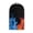 Flame Pattern, variant on HELLHERO Music notes Kitchen Blender Dust Cover 1Pcs Polyester 15.94"H x 9.45"L x 7.28"W for Kitchen Use Easy to Install