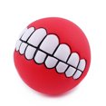 thumbnail image 2 of Flmtop Funny Pets Dog Puppy Cat Ball Teeth Toy PVC Chew Sound Dogs Play Fetching Toys, 2 of 9