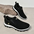 thumbnail image 1 of Zapatos de hombre para exteriores de gran tamaño, zapatos deportivos casuales de primavera y otoño, zapatos de punta redonda de moda para pies poco profundos, 1 of 6