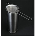 thumbnail image 2 of passoire Cocktail Fine Professionnelle En Acier Inoxydable Avec Tamis Mailles Conique Plata, 2 of 5