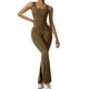 thumbnail image 2 of Mono con el trasero fruncido para mujer - Mono sin mangas y sin costuras para el gimnasio - 87 % nailon, tallas S-XL - Diseño sexy sin espalda para hacer ejercicio/ir de fiesta, 2 of 6