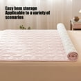 thumbnail image 5 of Twfbrm Textured Mattress Protector Queen Size, Cotton Quilted Mattress Pad Cover with Elastic Straps, Non-Slip Rubber Backing, Soft Breathable Mattress Topper Machine Washable Bedding for All Season, 5 of 6