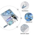 thumbnail image 4 of 2 Pack Wet Dry Bags,Realistic Blue Dragonfly Print Waterproof Reusable Dual Zipper Bags for Swimwear, Gym Clothes, Toiletries, Baby Diapers, 4 of 8