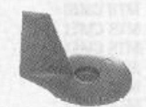 Martyr Zinc Skeg Anode For Yamaha 225-250HP Outboards - Saltwater Use