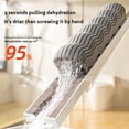 thumbnail image 4 of Suction Sponge Mop,180° Rotatable Floor Cleaning Tool with Push-Pull Dewatering Design,Absorbent Multipurpose Mop for Wet and Dry Cleaning,Household Floor Scrubber for Home Apartment Office-Free Size, 4 of 8