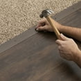 thumbnail image 6 of M-D Building Products 43365 2 In. X 36 In. Forest Brown Aluminum Carpet Trim w/ Screw Nails, 6 of 7