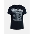 thumbnail image 5 of Humor Men's and Big Men's Fearless Statue Graphic Tee with Short Sleeves, Size S-3XL, 5 of 5