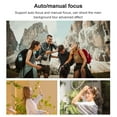 thumbnail image 6 of Digital Portable 4K CCD Digital Camera WiFi Digital Video Camera 64MP 2.83 Inch Screen Manual/Auto Focus 28X Digital Zoom Built In Flash 80 Filter Effects Birthday Festival For, 6 of 6