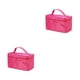 thumbnail image 2 of Bewildely Bolsa de cosméticos Almacenamiento de artículos de tocador Carta multifunción Cremallera Bolsa de Organizador Bolso Herramientas Type5 NO5 Bewildely CBP233080, 2 of 5