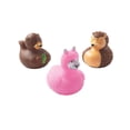 thumbnail image 1 of Cute Animals Rubber Duckies - Toys - 12 Pieces, 1 of 4