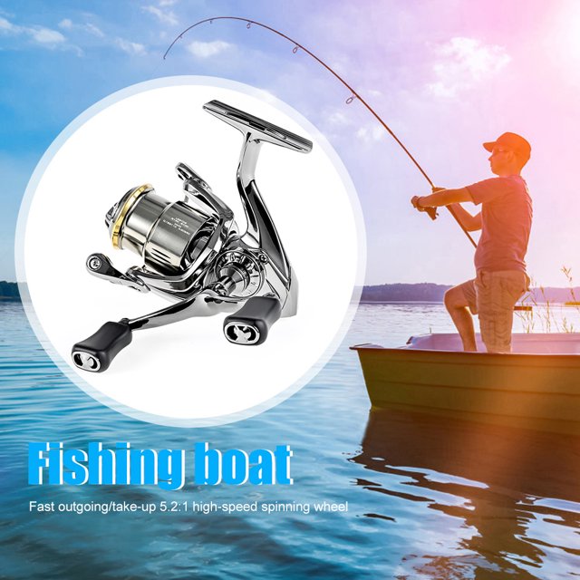Carrete De Pesca Carrete de pesca de doble brazo basculante Sea Line rueda accesorios de pesca (ST1500SDH)