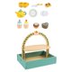 thumbnail image 1 of Juego de Té de Madera, Vajilla de Fiesta, Juguete Artesanal de Madera, Juego de Simulación con Juguetes de Madera, Regalo para Niños de 3 a 6 años, 1 of 7