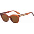 thumbnail image 1 of Lunettes de Soleil Décoratives Rétro de Rue Cadre Rond Hommes et Femmes pour Vacances en Plein Air Plage (Couleur : C, Taille : Medium), 1 of 4