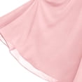 thumbnail image 5 of ITSAME Flower Girls Tunic Dress Ruffle Fly Sleeve Boat Neck A-Line Wedding Party Pageant Gown Pink Size 10, 5 of 6