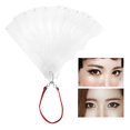 thumbnail image 1 of ANGGREK Eyebrow Stencil, Eyebrow Trimming Card, Beauty Shop For Home, 1 of 8