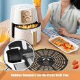 thumbnail image 5 of 8-piece Airfryer rubber bumper - Rubber cushion - Airfryer replacement part - Airfryer replacement rubber head - Easy to clean - Convenient replacement - Suitable for kitchen and airfryer baking, 5 of 5