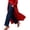 Navy, variant on Women's High Waist Wide Leg Dress Pants Button Zip Fly Classic Straight Suit Trousers Dressy Casual office Work Slacks with Pockets Fall Winter White