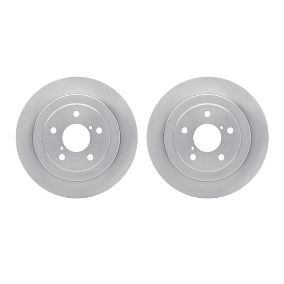 Dynamic Friction Company Rear Brake Rotors 6002-13008