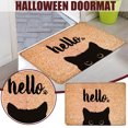 thumbnail image 4 of Wdftyju Felpudo para puerta de Halloween, felpudo para exteriores súper absorbente con letras de dibujos animados de poliéster Wdftyju 5zf7nu8bf5tw7rt8D69, 4 of 8