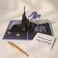 thumbnail image 6 of The Starry Night by Van Gogh 3D Pop Up Greeting Card For Everyday, Birthday, Thank You, Thinking of You, Mother's Day, Valentine, All Occasion, 5" x 7" Includes Envelope and Note, 6 of 11