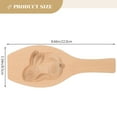 thumbnail image 3 of Rabbit Shaped Cookie Mold Wooden Easter Baking Mold Creative Chocolate Mold, 3 of 8
