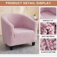 thumbnail image 3 of CHUNTIAN Club Chair Slipcover - Stretch Barrel Chair Covers, Tub & Armchair Covers, Removable Couch Furniture Protector for Living Room,17, 3 of 5