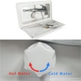 thumbnail image 3 of Caravan RV Shower Box With Lock Hot Cold Adjustable RV External Shower Box Boat Marine Camper Motorhome Caravan Accessories ,Durable Material, 3 of 5