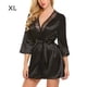 thumbnail image 1 of Camisón sexy para mujer, camisón de encaje, color sólido, albornoz de longitud media, ropa de dormir tholdsy AP001711-14, 1 of 7