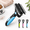 Blue, variant on 3-in-1 Pink Pet Dematting Tool, Undercoat Rake Deshedding Brush for Cats Dogs Horses