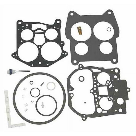 new Marine Carburetor Kit for  Rochester  4 Barrel Replaces Mercury 1397-3306