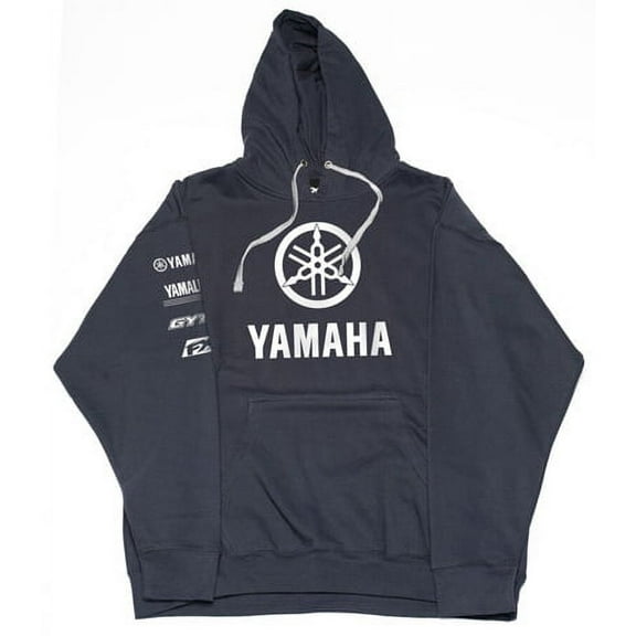Navy Blue Yamaha Stack Pullover Hoody
