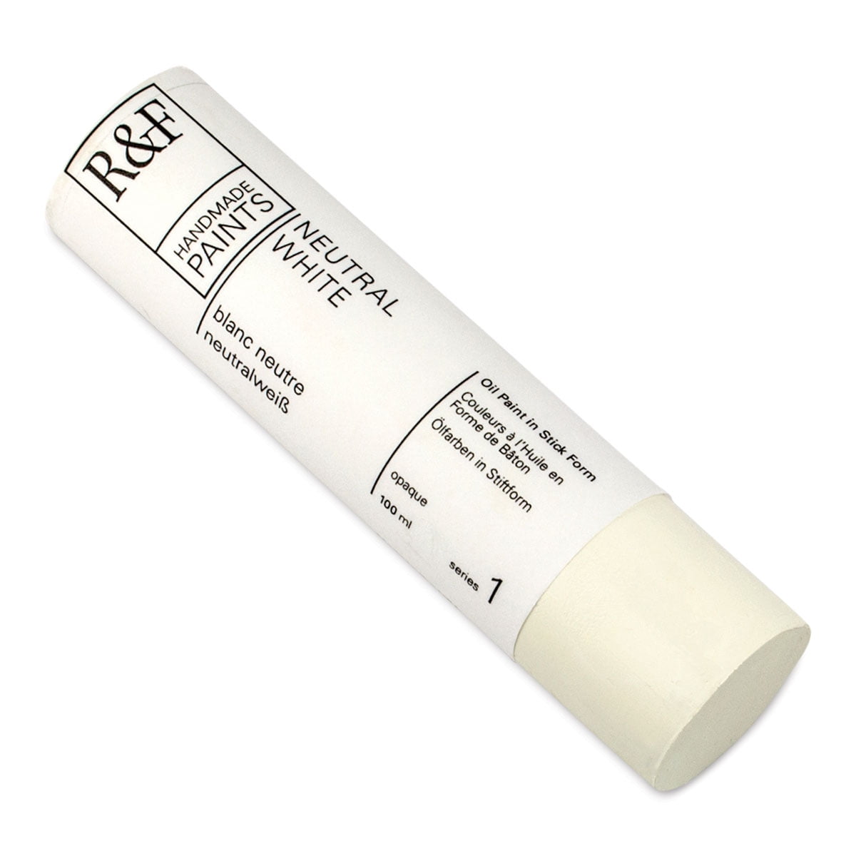 R&F Handmade Paints Pigment Stick, 100ml, Neutral White