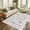 Butterfly&White, variant on Washable Area Rug 8'x10', Non Slip Washable Rug for Living Room, Animal Butterfly Print Indoor Soft Carpet for Bedroom, Dining Room