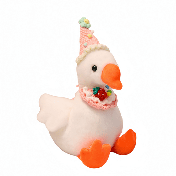 Cute Goose Plush Toy Plush Animal Soft Baby Shower Delivery Gift for Kid & Friends Birthday Gifts