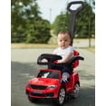 thumbnail image 3 of VOLTZ TOYS Push Car for Kids, Licensed BMW M5 4-in-1 Push Pedal Ride on Car for Baby, Foot to Floor Ride-on Car with Push Bar, Leather Seat, LED Lights, Horn, Foot Rest and Rocking Chair Rails, 3 of 7