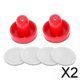 thumbnail image 1 of Paquete de 2-6 accesorios de paletas de Air Hockey, 2 empujadores de Air Hockey y 4x piezas, 1 of 8