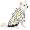 thumbnail image 2 of Fotbe Ducky Sudadera con Estampado para Perros Pequeños – Suéter con Capucha para Mascotas, Tela Suave de Forro Polar con Bolsillo-X-Large, 2 of 7