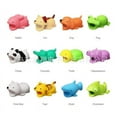 thumbnail image 2 of 12 pcs USB Charger Protector for Phone Cable, Animals Bite Charging Protector and Cord Holder, Charging Cable Saver Phone Accessory Cable Buddies (12pcs set  B), 2 of 41