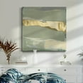 thumbnail image 5 of Wexford Home Sage & Gold Swipe VI-Premium Gallery Wrapped Canvas, 40" x 40" - Ready to Hang, 5 of 8