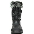 thumbnail image 3 of DREAM PAIRS Kids Boys & GirIs Winter Waterproof Outdoor Sports Snow Boots KSNOW BLACK Size 5, 3 of 6