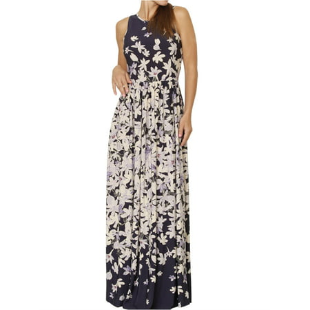 Print Pattern Sleeveless Long Dress for Women Summer